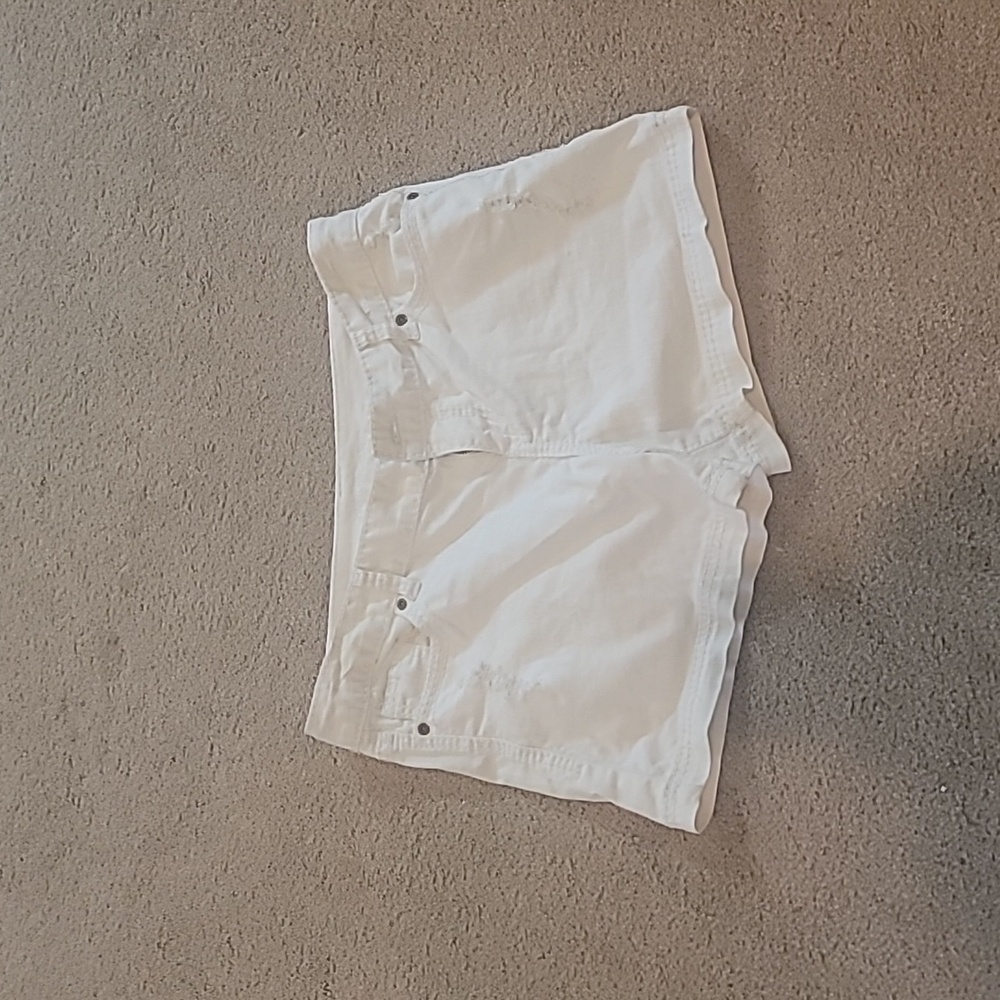 Maurices White Jean Shorts